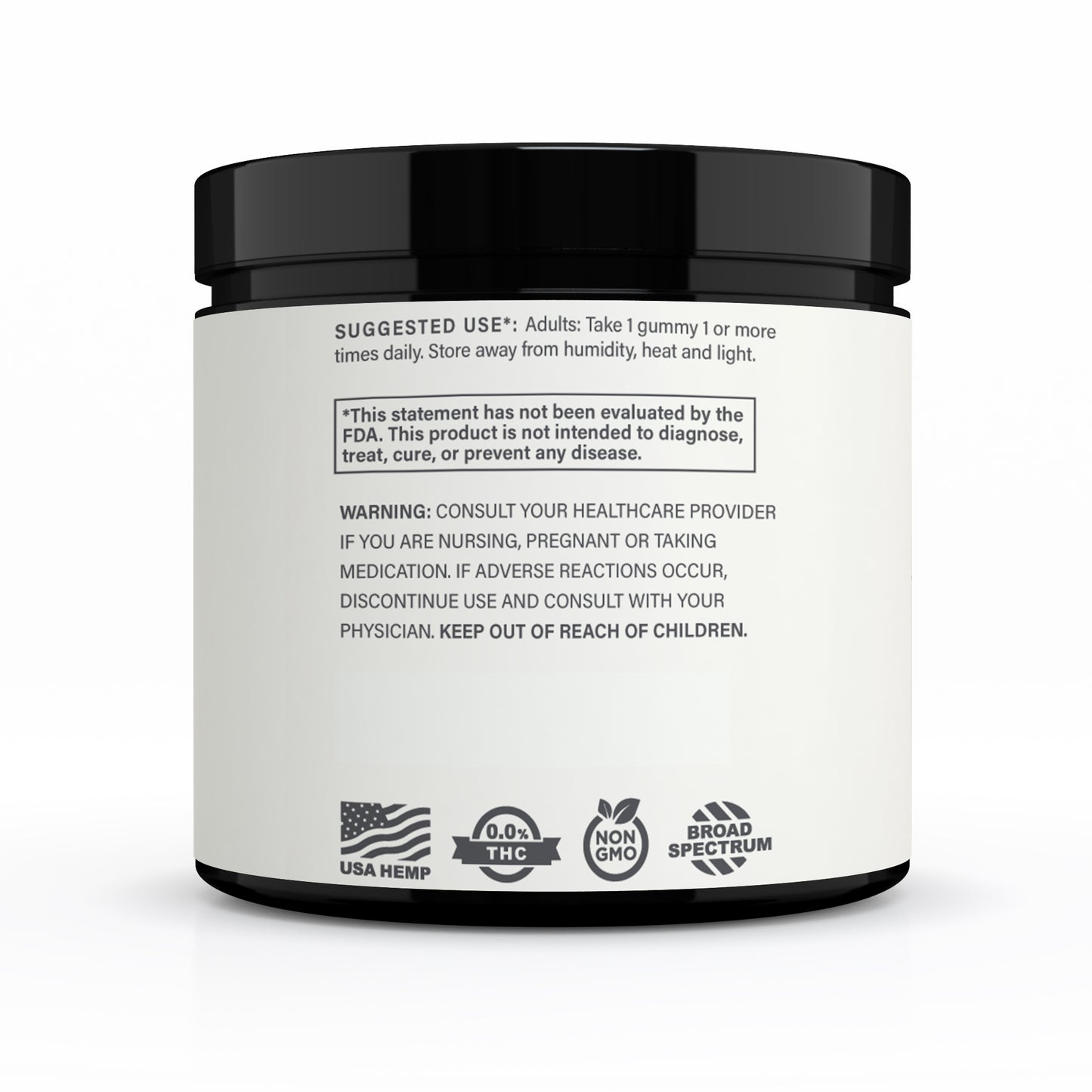 Certified Organic CBD Gummies 25mg - Strawberry Lemonade