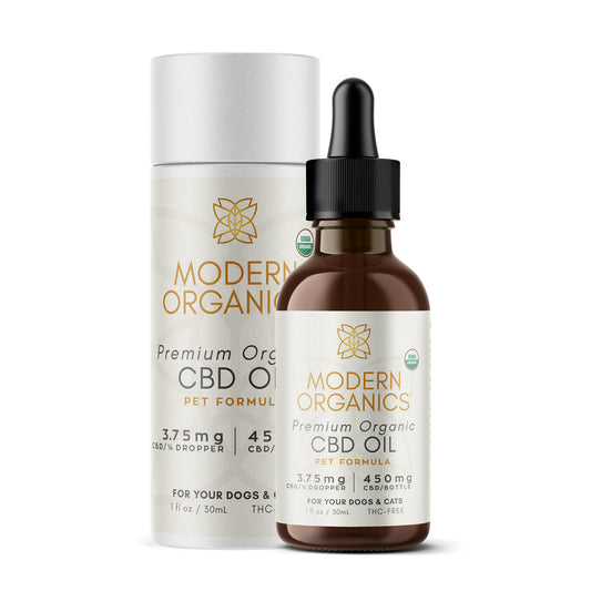 Certified Organic CBD Pet Oil for Dogs & Cats